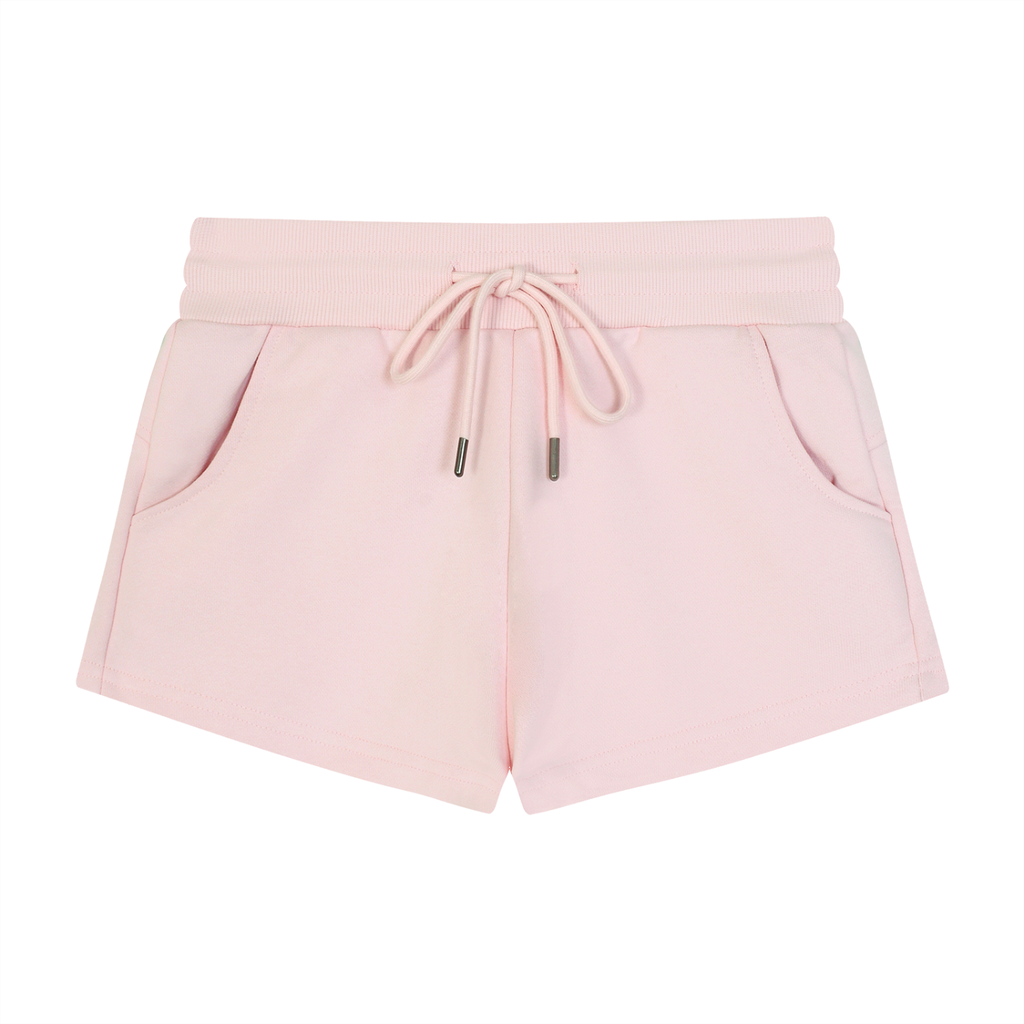 Women's Drawstring Shorts - Pale Pink
