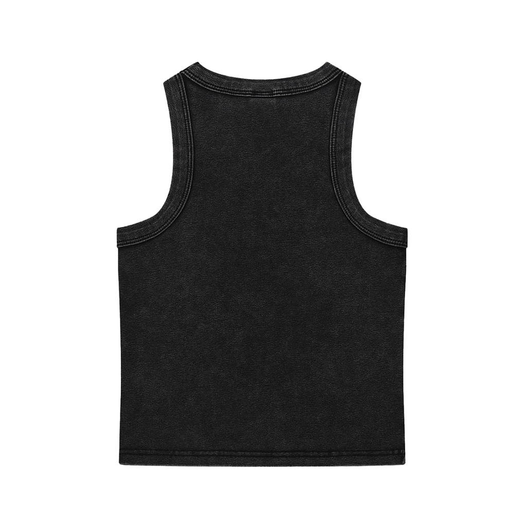 Call Me Hot - Snow Washed Tank Top