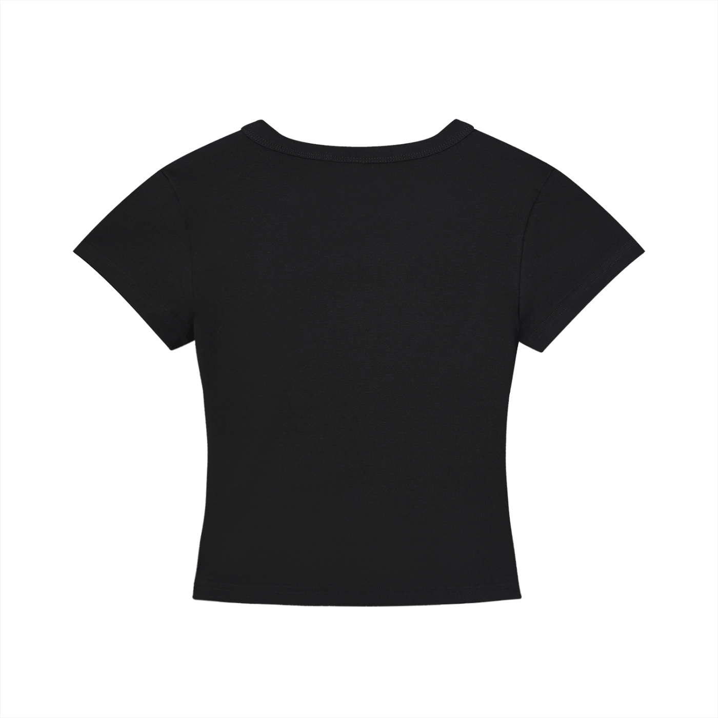 Call Me Hot - Women's Cropped T-Shirt - Black