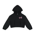 Babe - Women’s Boxy Quarter-Zip Hoodie (Black)