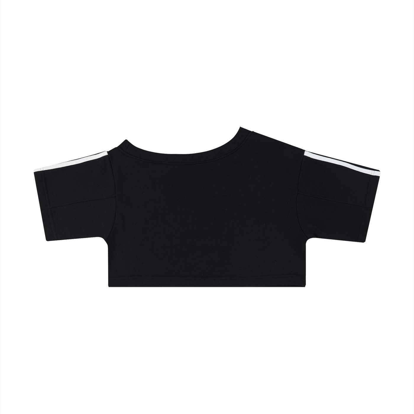 Call Me Hot - Women's Off-the-Shoulder Crop T-Shirt - Black