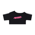 Call Me Hot - Women's Off-the-Shoulder Crop T-Shirt - Black
