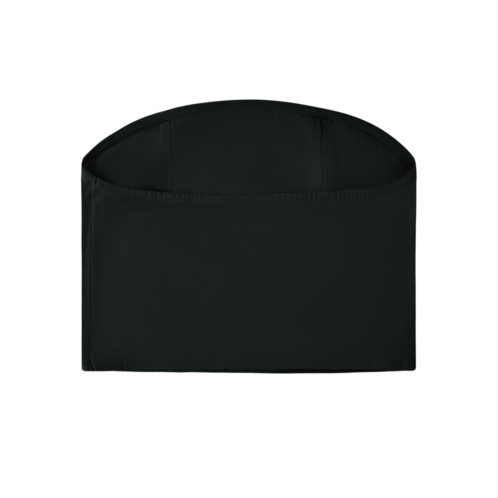 Babe - Women's  Cropped Tube Top - Black