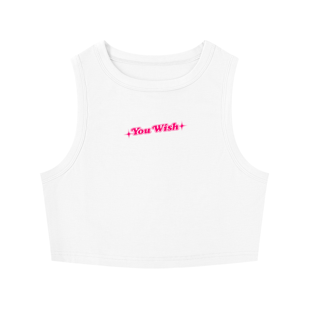 Women's Tight Crewneck Crop Tank Top