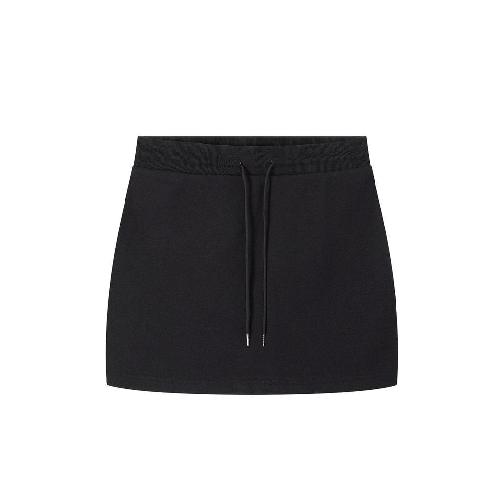 Essential Drawstring Skirt - Black