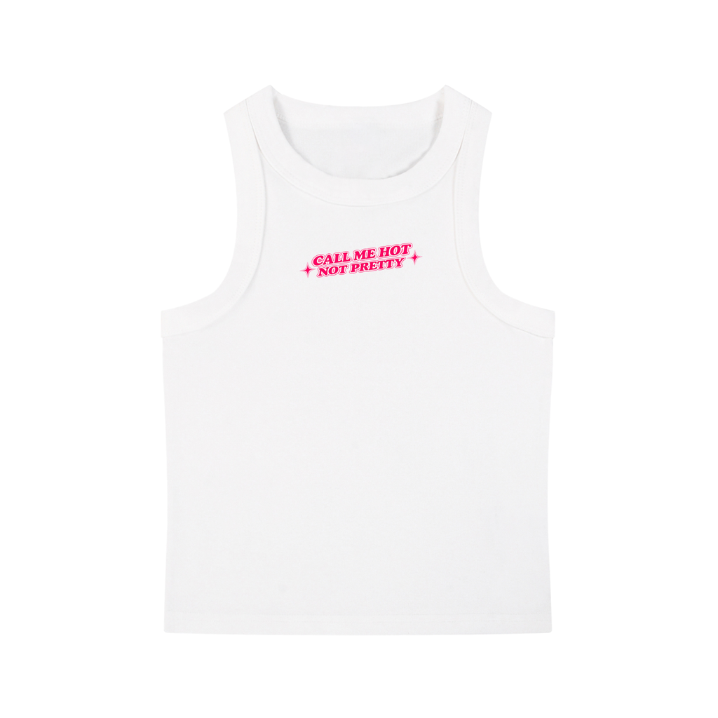 Call Me Hot - Snow Washed Tank Top